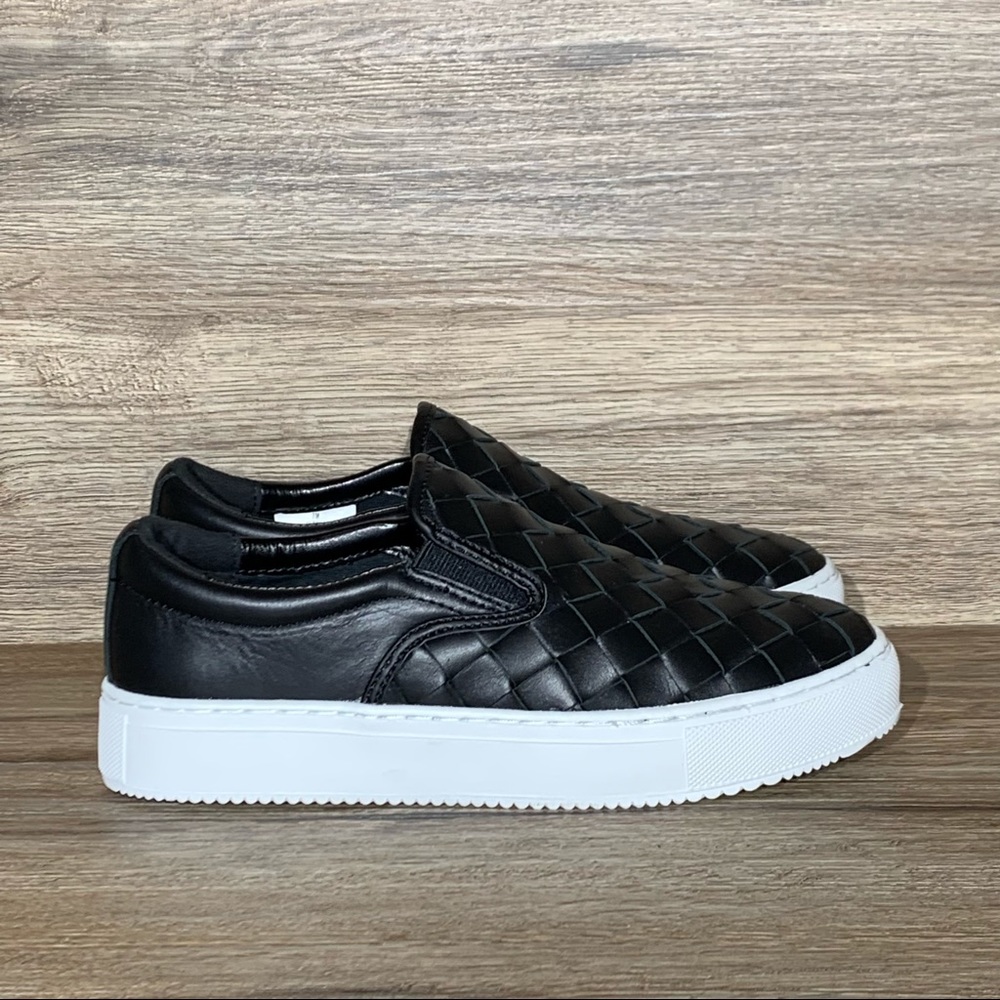 Marc Fisher Calla Slip-on Black Leather Sneaker 7